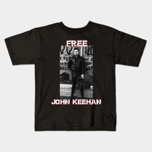 Free John Keehan 3 Kids T-Shirt